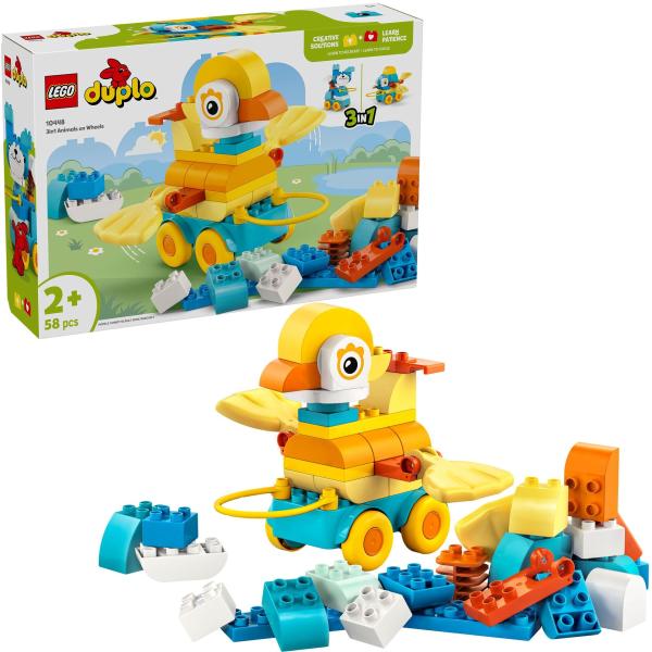 LEGO_1 LEGO duplo Tiere auf Rädern 3in1 Set (5702017816197)