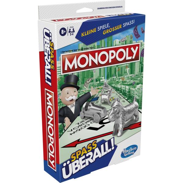 HASBRO Kompaktspiel Monopoly Spass überall! (5010996164452)