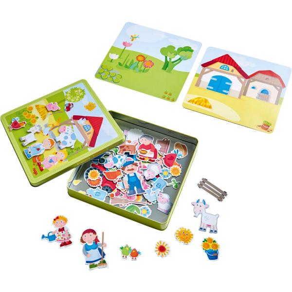 HABA_SALES HABA Magnetspiel-Box Bauernhof (4010168218960)