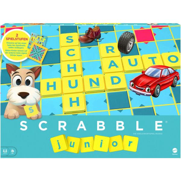 Mattel Games Scrabble Junior Brettspiel Y9670 (0746775261344)