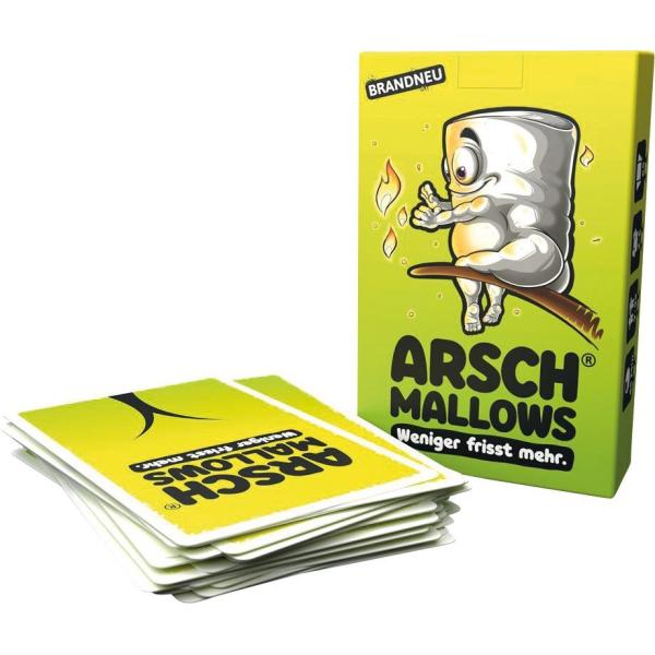 DENKRIESEN Kartenspiel ARSCHMALLOWS weniger frisst mehr