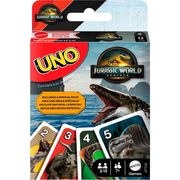 MATTEL Kartenspiel UNO Jurassic World (0194735304905)