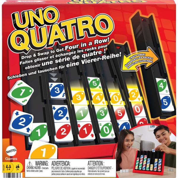 MATTEL Kartenspiel UNO Quatro (0194735157563)
