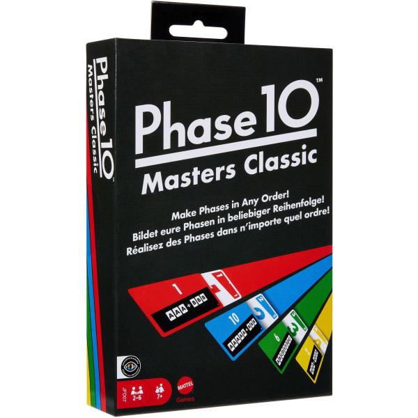 MATTEL Kartenspiel Phase 10 Masters Classic (0194735293742)