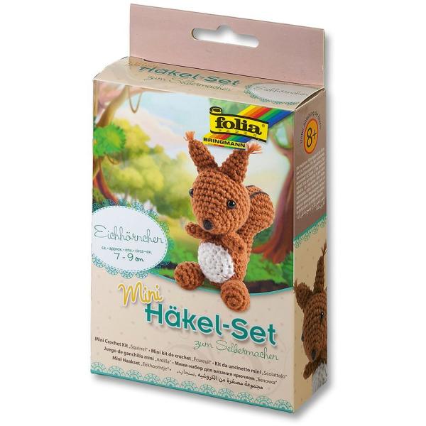 folia Häkelset Mini Eichhörnchen